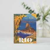 Rio, Brasilien Postkarte (Stehend Vorderseite)