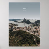 Rio, Brasilien Reisevorführung Poster (Vorne)