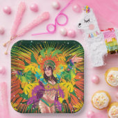 Rio Carnival Dancer Pappteller (Party)