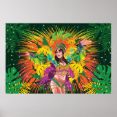 Rio Carnival Dancer Poster (Vorne)