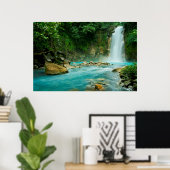 Rio Celeste Falls Poster (Heimbüro)