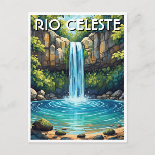 Río Celeste, Tenorio-Vulkan-Nationalpark Postkarte