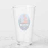 Rio Chama Wild und Landschaftlicher Fluss New Mexi Glas (Rückseite)