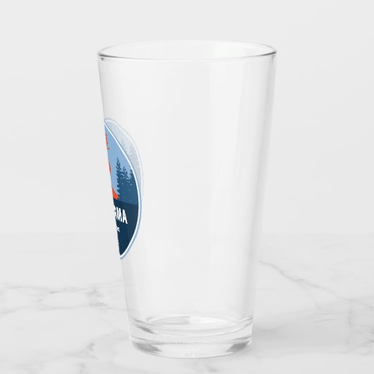 Rio Chama Wild und Landschaftlicher Fluss New Mexi Glas (Links)