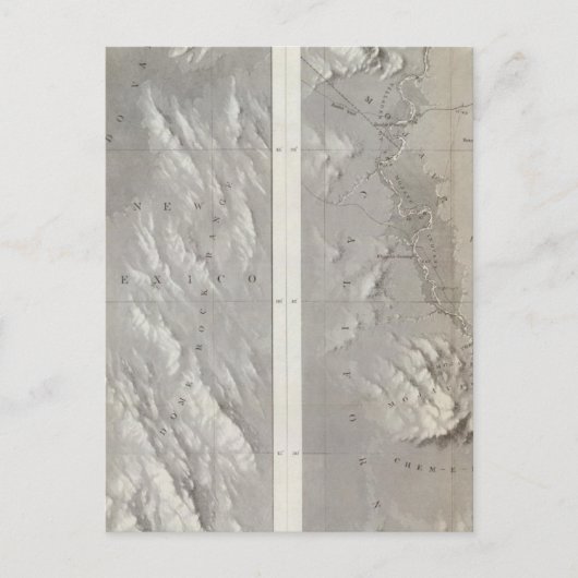 Rio Colorado des Westens Postkarte (Vorderseite)