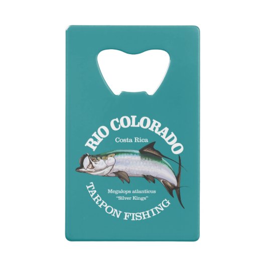 Rio Colorado (Tarpon) Geldbeutel Flaschenöffner (Vorderseite)