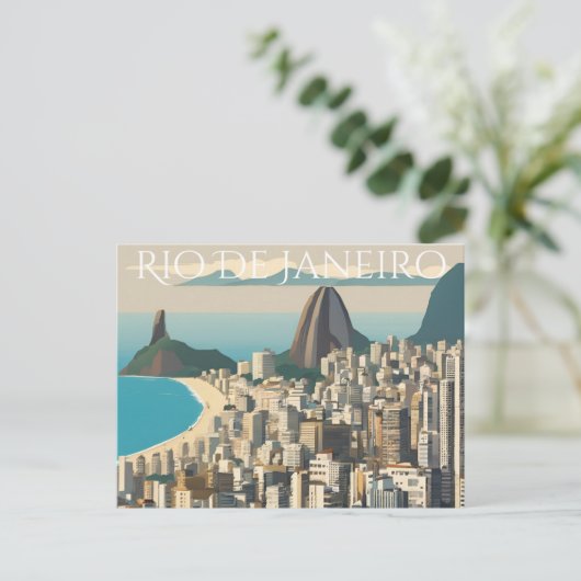 Rio de Janeiro (12) Postkarte (Stehend Vorderseite)