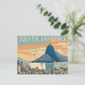 Rio de Janeiro (4) Postkarte (Stehend Vorderseite)