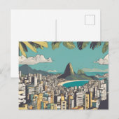 Rio de Janeiro (7) Postkarte (Vorne/Hinten)
