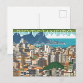 Rio de Janeiro (8) Postkarte (Vorne/Hinten)