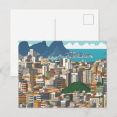 Rio de Janeiro (9) Postkarte (Vorne/Hinten)