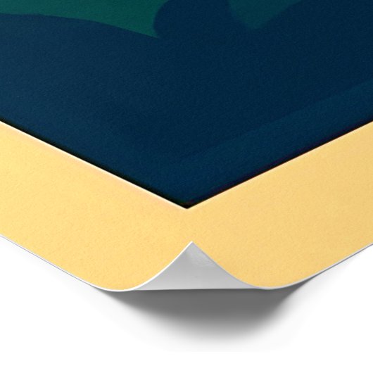 Rio de Janeiro Art Deco Poster (Ecke)