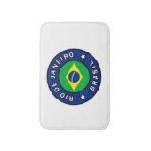 Rio de Janeiro Brasil Badematte (Vorderseite Vertikal)