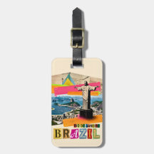 Rio de Janeiro Brasil Christus Retro Collage Reise