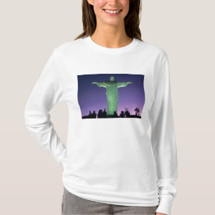 Rio de Janeiro, Brasil. Christus-Statue auf T-Shirt