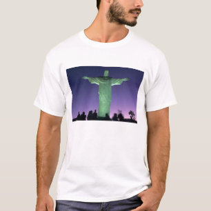 Rio de Janeiro, Brasil. die Christus-Statue auf T-Shirt