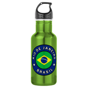 Rio de Janeiro Brasil Edelstahlflasche