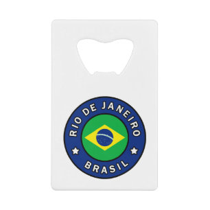 Rio de Janeiro Brasil Geldbeutel Flaschenöffner
