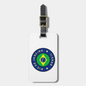 Rio de Janeiro Brasil Gepäckanhänger (Vorderseite vertikal)