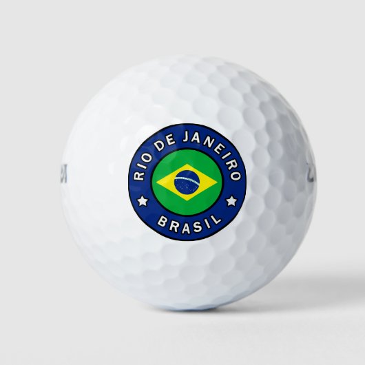 Rio de Janeiro Brasil Golfball (Vorderseite)