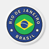 Rio de Janeiro Brasil Magnet (Vorne)