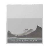 Rio de janeiro, brasil notizblock (Vorderseite)