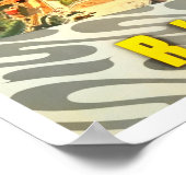 Rio de Janeiro Brasil Poster (Ecke)