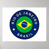 Rio de Janeiro Brasil Poster (Vorne)