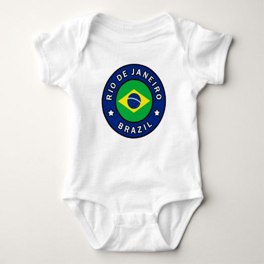 Rio de Janeiro Brasilien Baby Strampler (Vorderseite)