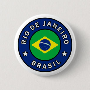 Rio de Janeiro Brasilien Button