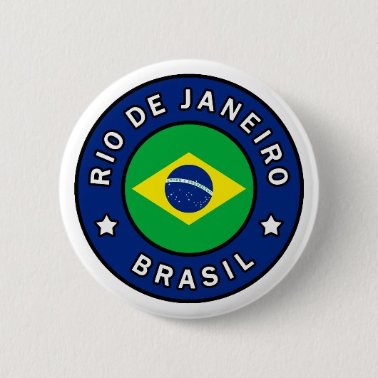 Rio de Janeiro Brasilien Button (Vorderseite)