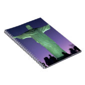 Rio de Janeiro, Brasilien. Christliche Statue Notizblock (Rechte Seite)