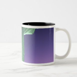 Rio de Janeiro, Brasilien. Christliche Statue Zweifarbige Tasse