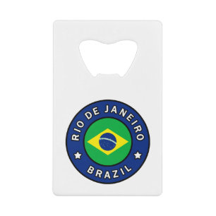 Rio de Janeiro Brasilien Geldbeutel Flaschenöffner