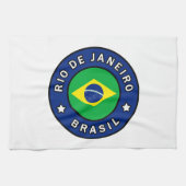 Rio de Janeiro Brasilien Geschirrtuch (Horizontal)