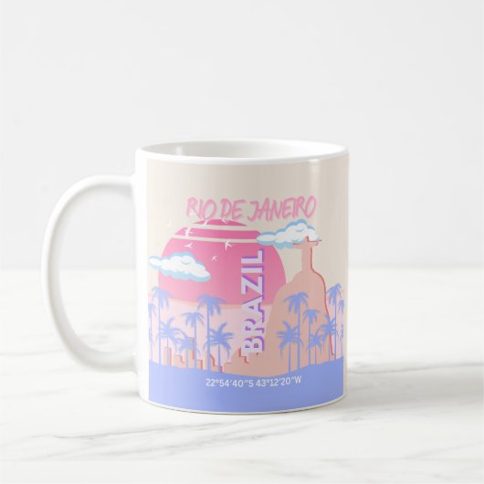 Rio de Janeiro Brasilien Kaffeetasse (Links)