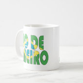 Rio de Janeiro, Brasilien Kaffeetasse (Vorderseite Links)