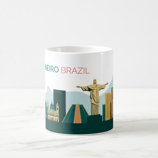 Rio De Janeiro, Brasilien Kaffeetasse (Mittel)