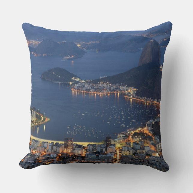 Rio de Janeiro, Brasilien Kissen (Vorderseite)