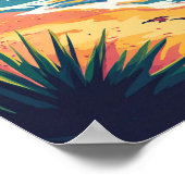 Rio de Janeiro Brasilien Kunst, Dichtung und Musik Poster (Ecke)