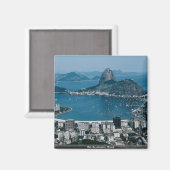 Rio de Janeiro, Brasilien Magnet (Vorderseite/Rückseite)