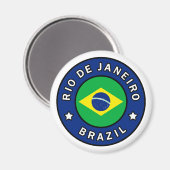 Rio de Janeiro Brasilien Magnet (Vorderseite/Rückseite)