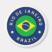 Rio de Janeiro Brasilien Magnet (Vorne)