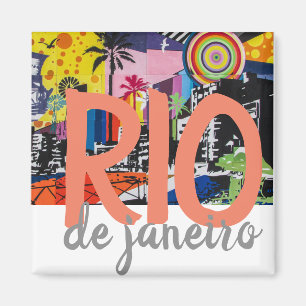 Rio de Janeiro Brasilien Magnet