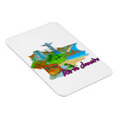 Rio De Janeiro - Brasilien Magnet (Rechte Seite)