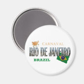 Rio de Janeiro Brasilien Magnet (Vorderseite/Rückseite)