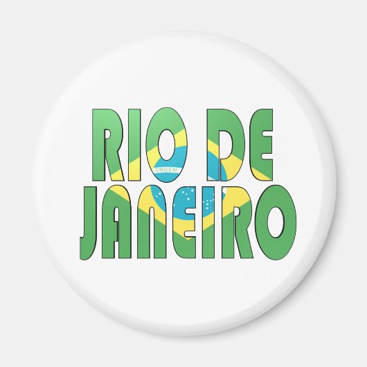 Rio de Janeiro, Brasilien Magnet (Vorne)