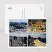 Rio de Janeiro - Brasilien - Mosaik - Postkarte (Vorne/Hinten)