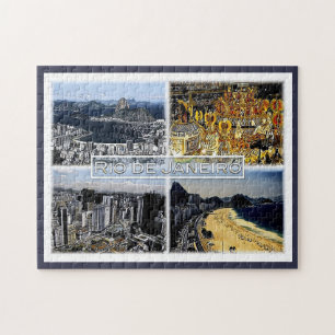 Rio de Janeiro - Brasilien - Mosaik - Puzzle