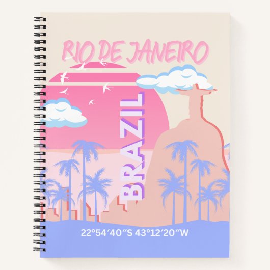 Rio de Janeiro Brasilien Notizblock (Vorderseite)